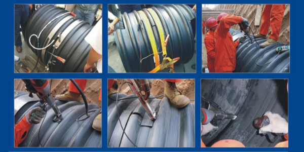 鋼帶增強(qiáng)螺旋波紋管連接方法有哪些？鋼帶管怎么接？